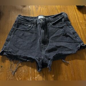 Abercrombie & Fitch Dark Gray Jean Shorts